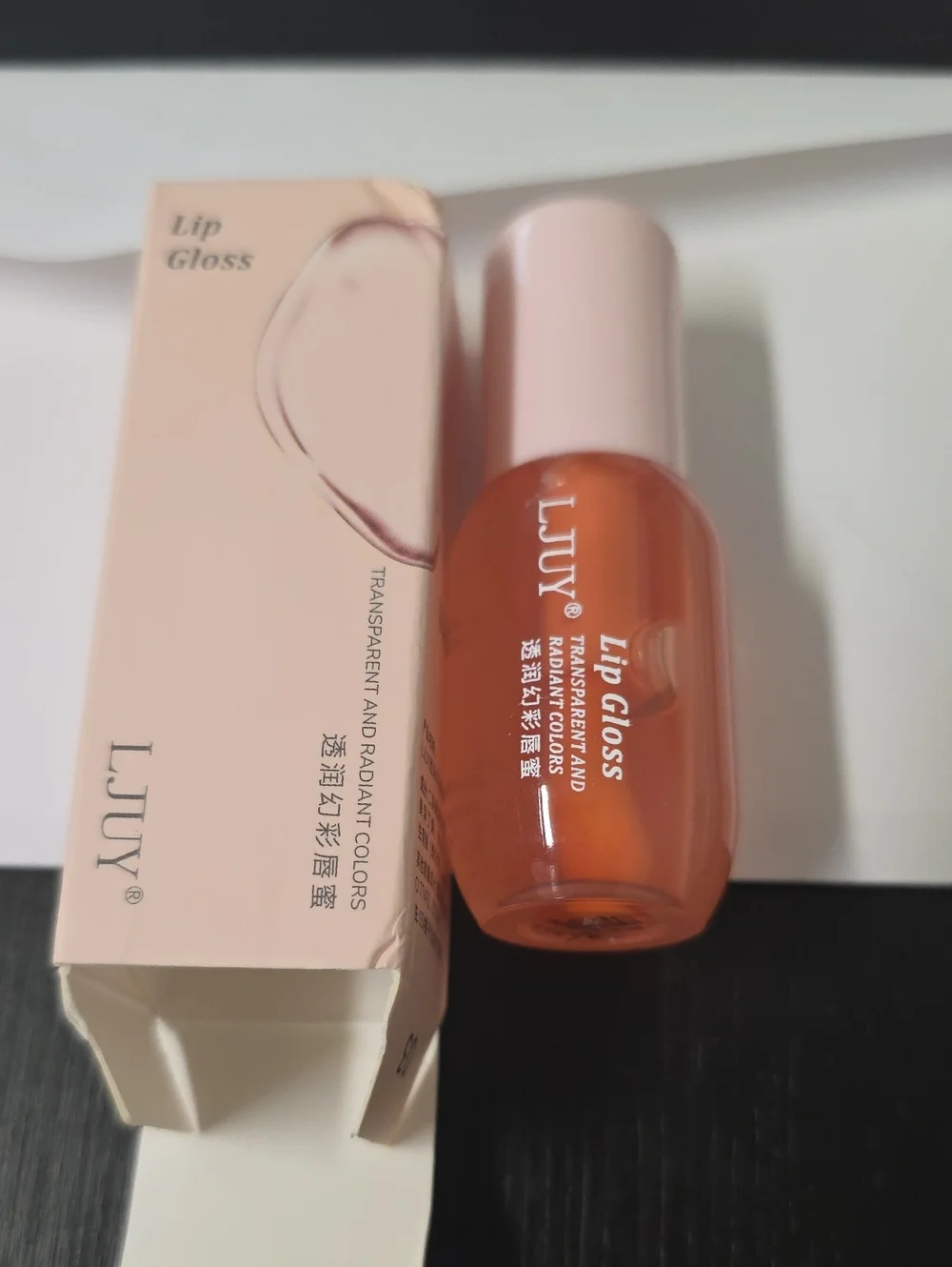 Lip Gloss in Peach Orange - Moisturizing Shine